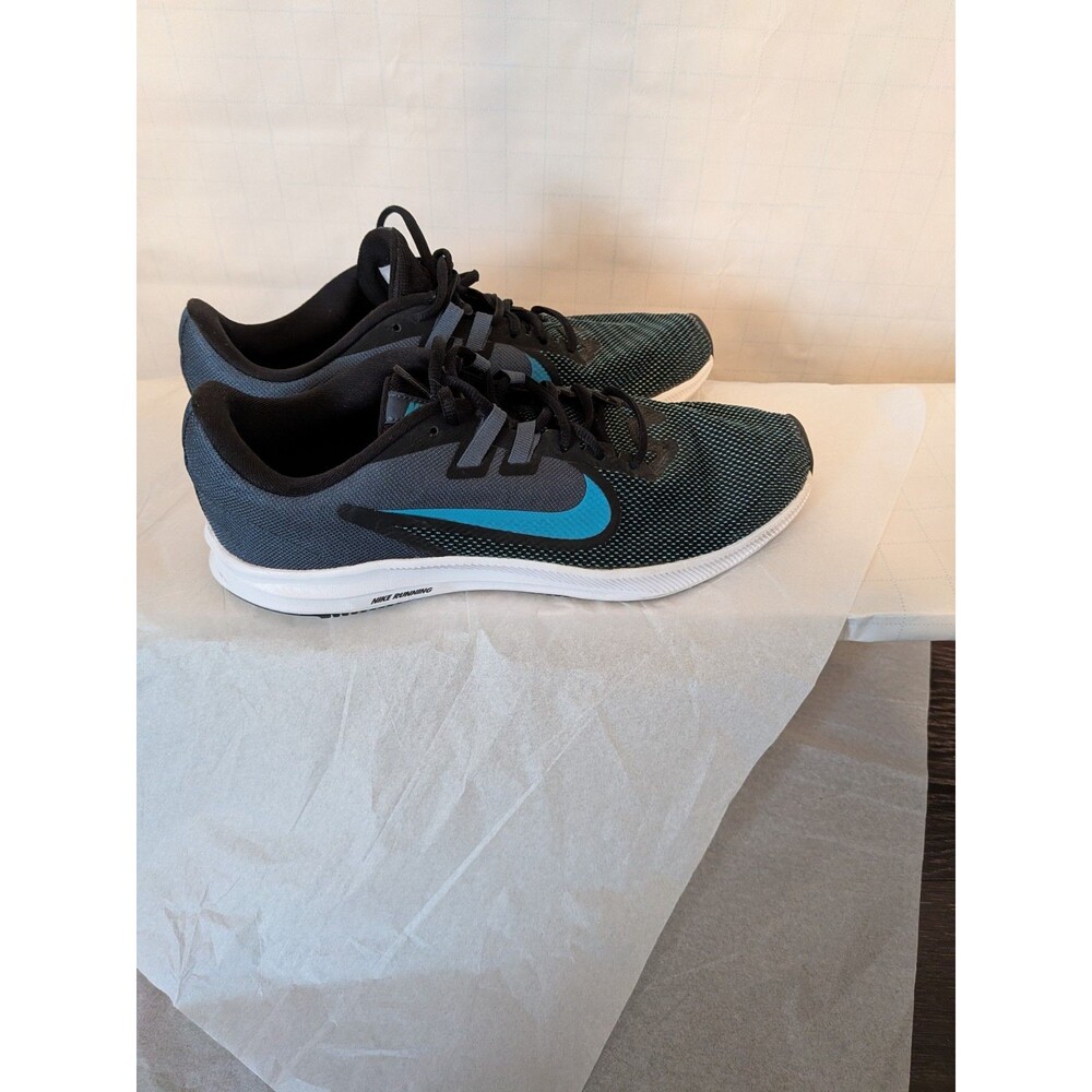 Nike Downshifter 9 Road Running / Color: Black-Monsoon Blue / Size: 9.5 US